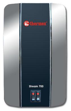 проточный водонагреватель THERMEX Stream 700  Chrome