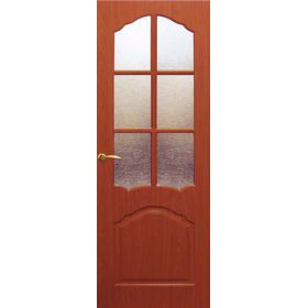 Дверное полотно с покрытием ПВХ  ДО "Альфа"  0,6м  (итал.орех)